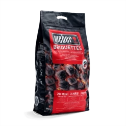 Negozio online Weber -Negozio online Weber 17591 Briquettes 8kg Side REV